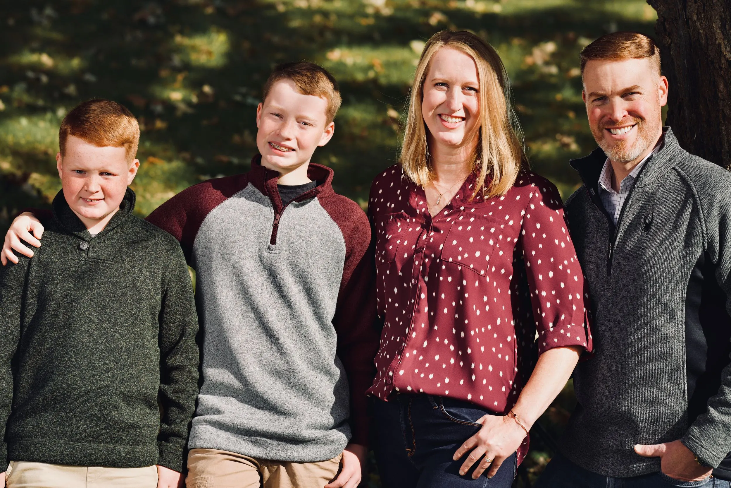 Outdoor family portrait, Sussex WI — photo 27 by Doug Cravillion Photography