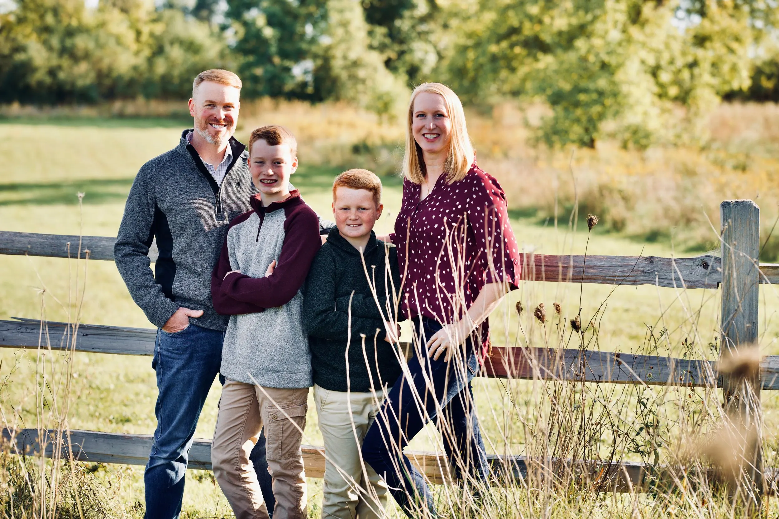 Outdoor family portrait, Sussex WI — photo 32 by Doug Cravillion Photography