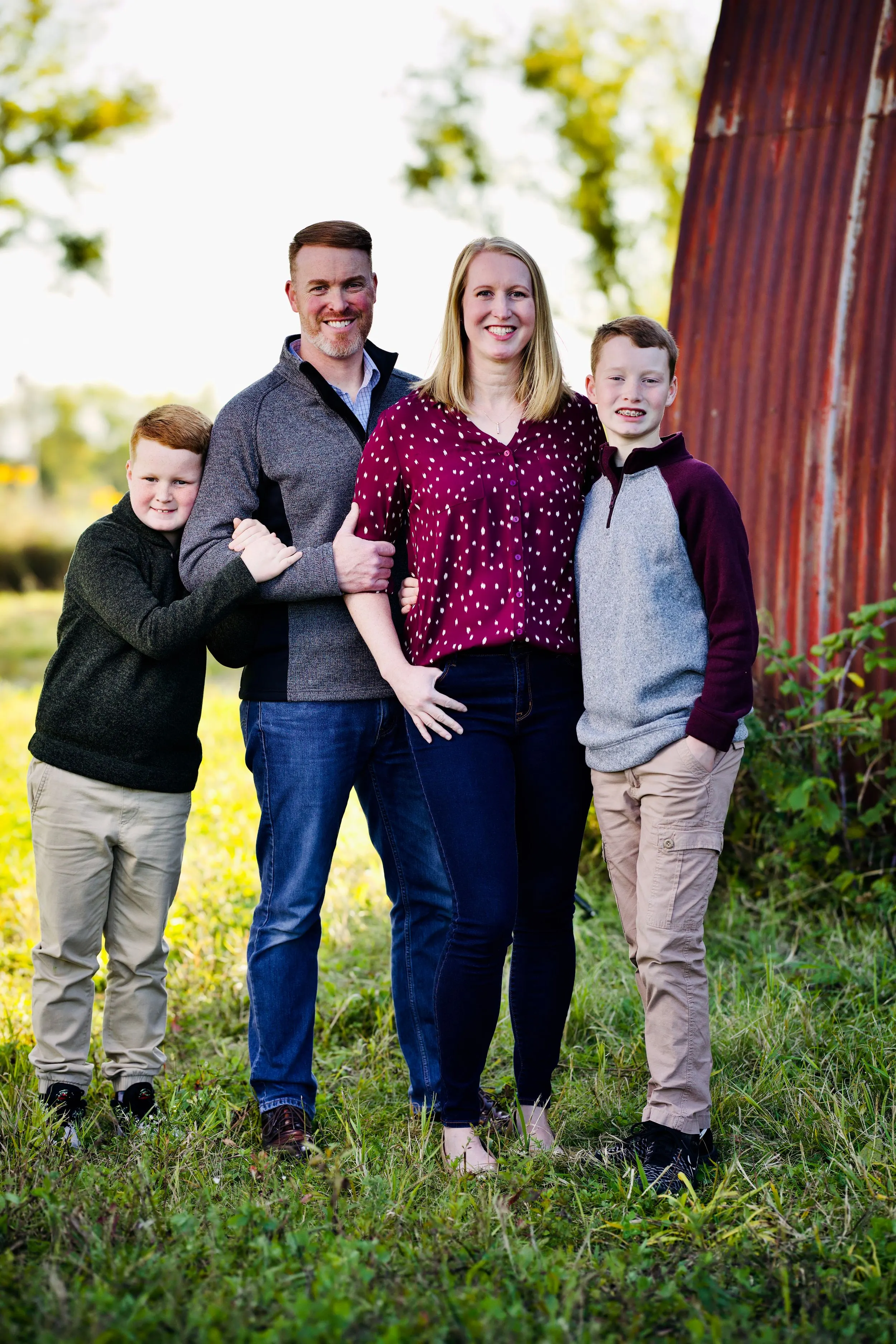 Outdoor family portrait, Sussex WI — photo 44 by Doug Cravillion Photography