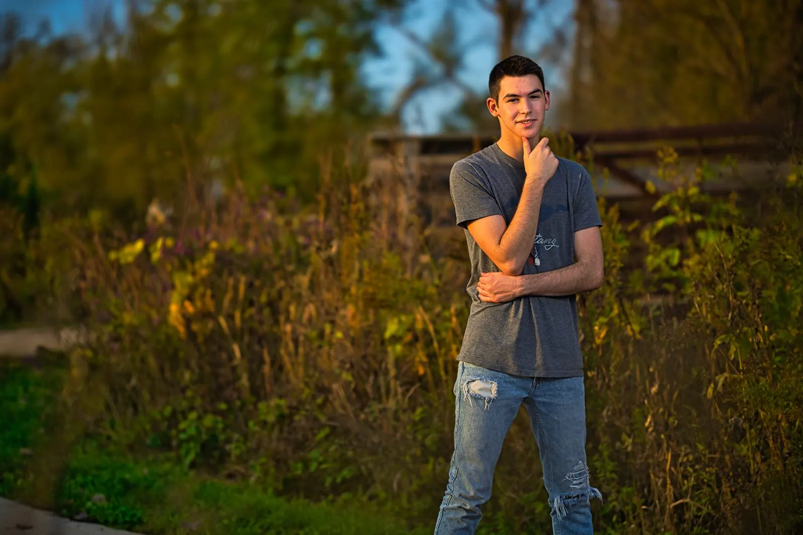 High school senior portrait, Sussex WI — photo 70 by Doug Cravillion Photography